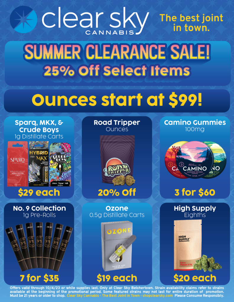 Belchertown MA Clear Sky Cannabis