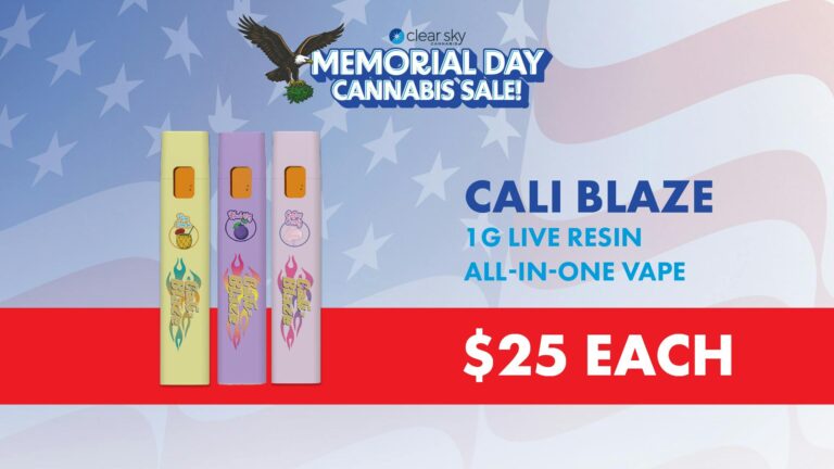 May Cannabis Deals and Bundles - Clear Sky Cannabis